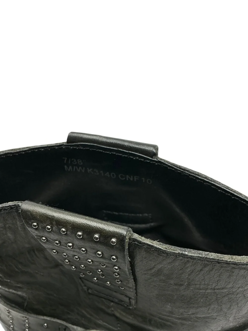 Kork-Ease Katie Studded Leather Ankle Boots